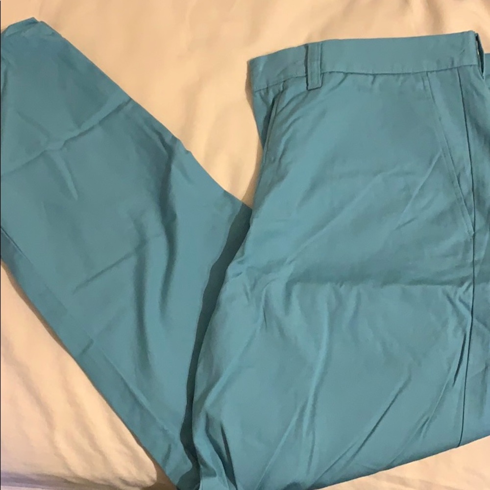 Jcrew teal khakis 31x30